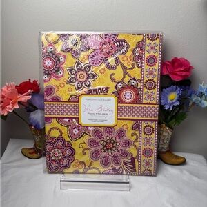 NWT Vera Bradley Bali Gold Pocket Folders Retired Rare